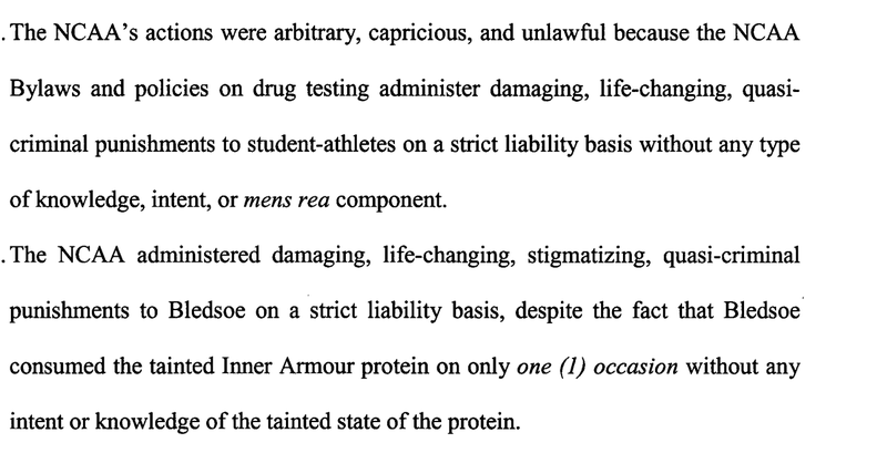 Illustration for article titled Oklahoma's Amani Bledsoe Sues NCAA Over Drug Suspension